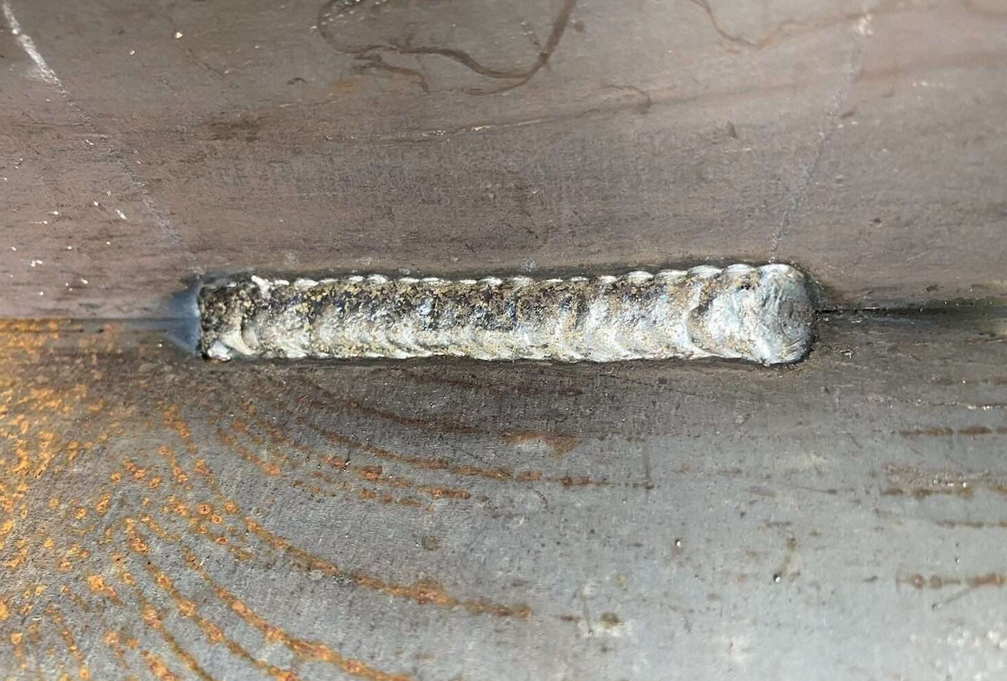 photo of a weld